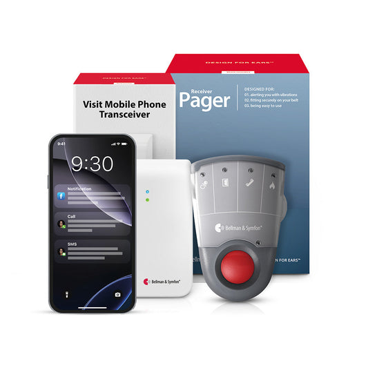 Phone System with Mobile Transceiver and Pager Receiver