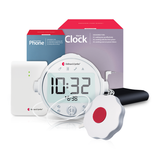 Entry Alert System with Contact Mat, Alarm Clock Receiver, and Bed Shaker