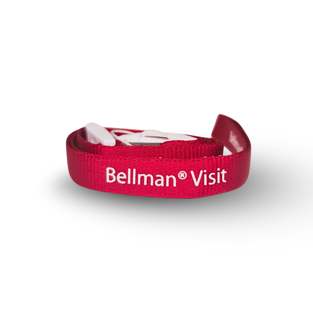 Visit Lanyard – Red