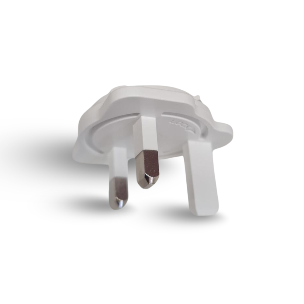 UK Power Plug – White
