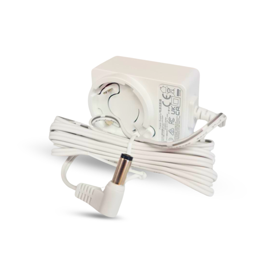 7V 1.5A Power Supply – White for Alerting Products